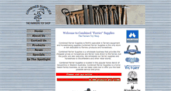 Desktop Screenshot of combinedfarriersupplies.com.au